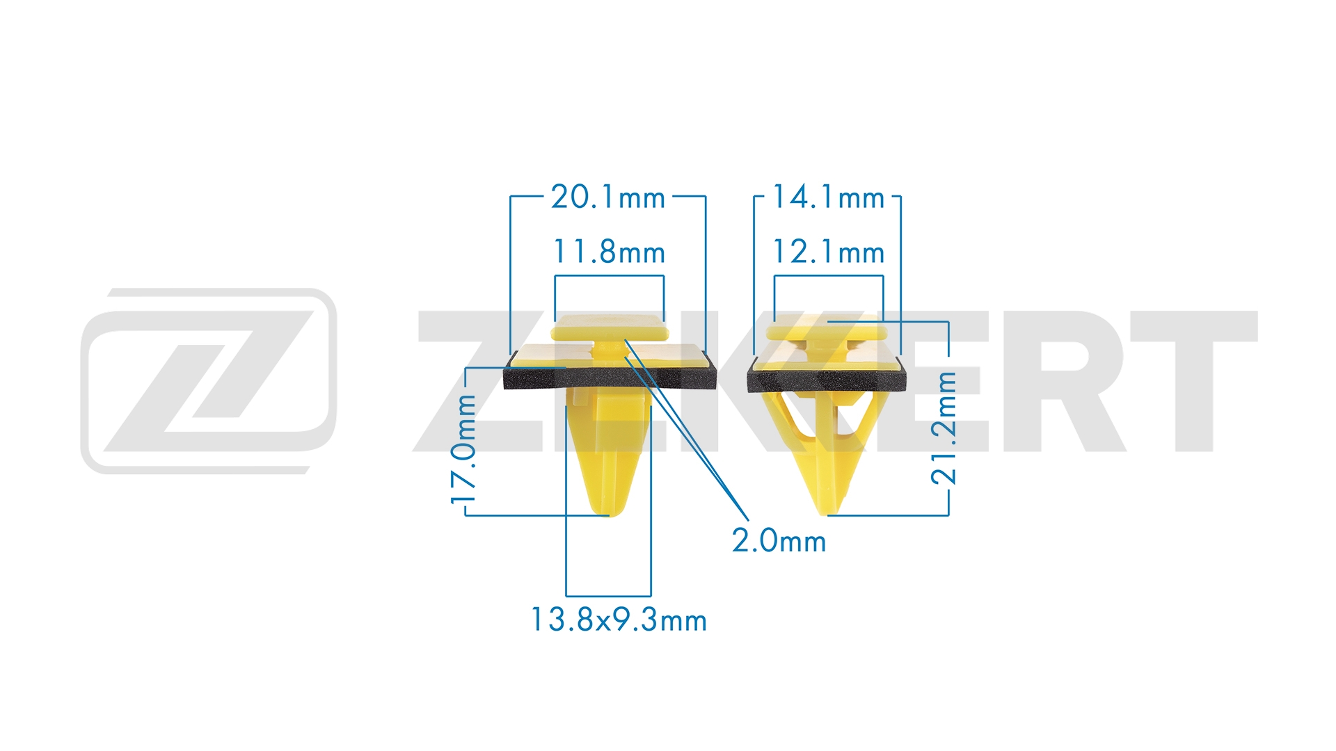 Клипса крепёжная Hyundai Kia (миним. кол-во заказа 10 шт)