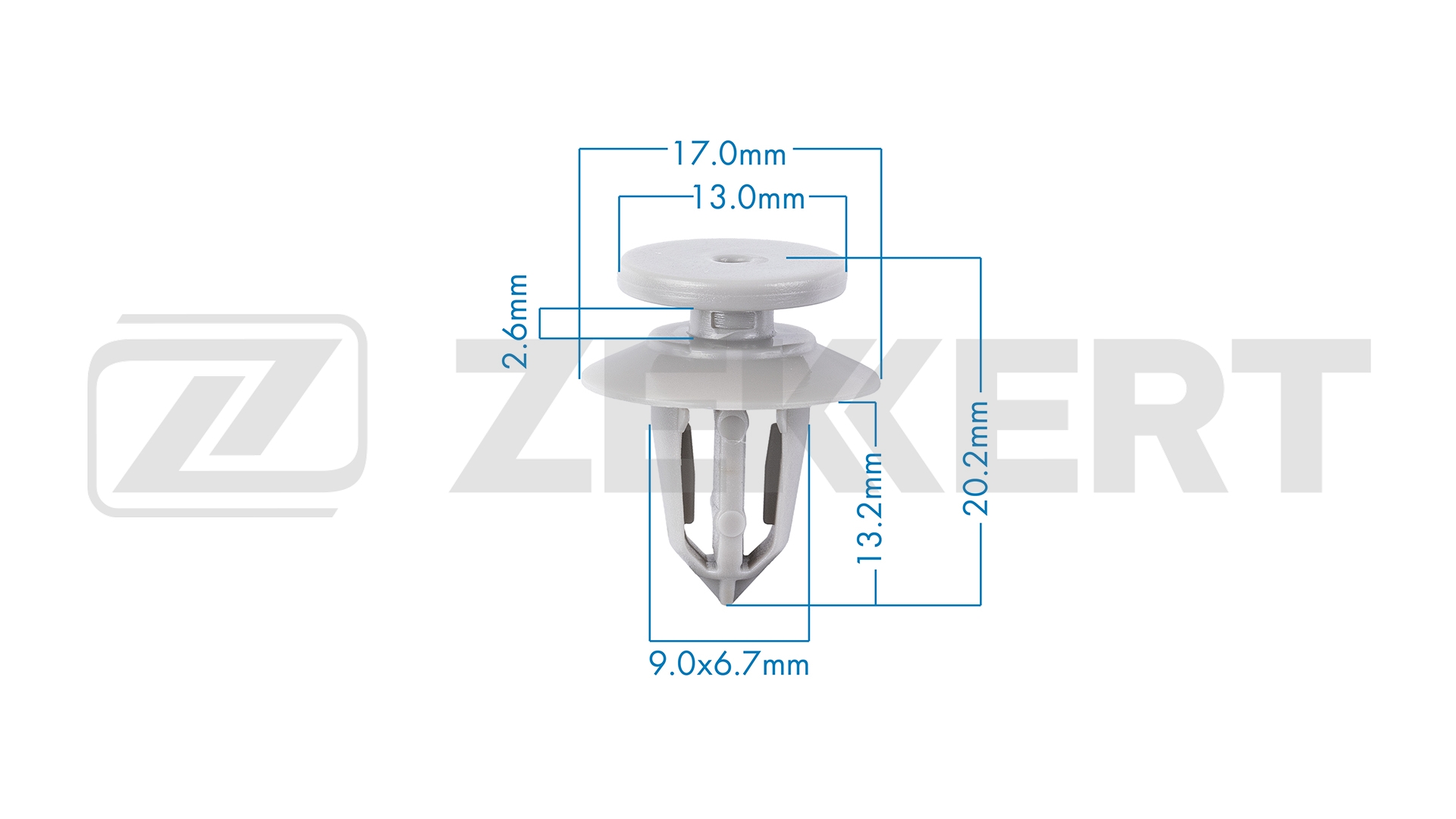 Клипса крепёжная General Motors Opel (миним. кол-во заказа 10 шт)