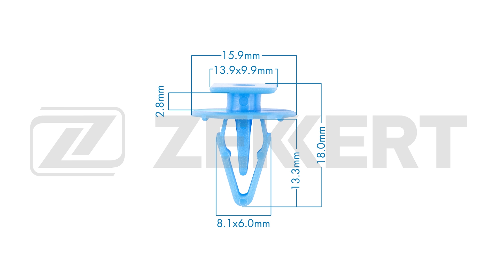 Клипса крепёжная Honda (миним. кол-во заказа 10 шт)
