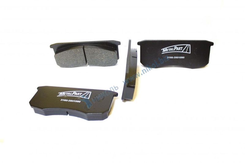 Колодка торм. перед. УАЗ-3160 Patriot, Hunter диск MetalPart с датч.