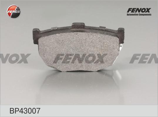 Колодки тормозные Hyundai Elantra (XD) 00-06; Coupe (RD, GK) 96-12; Kia Cerato (LD) 04- задние \ FENOX BP43007