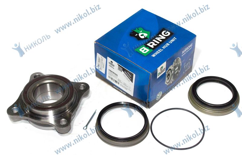 Ступица Toyota Land Cruiser (03-) передняя в сб (с подшип) с ABS B-RING HÄRDIG