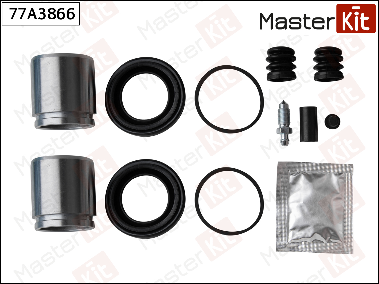 Ремк-т суппорта MASTERKIT + поршень NISSAN-DATSUN PATROL GR II (Y61) 01-97->