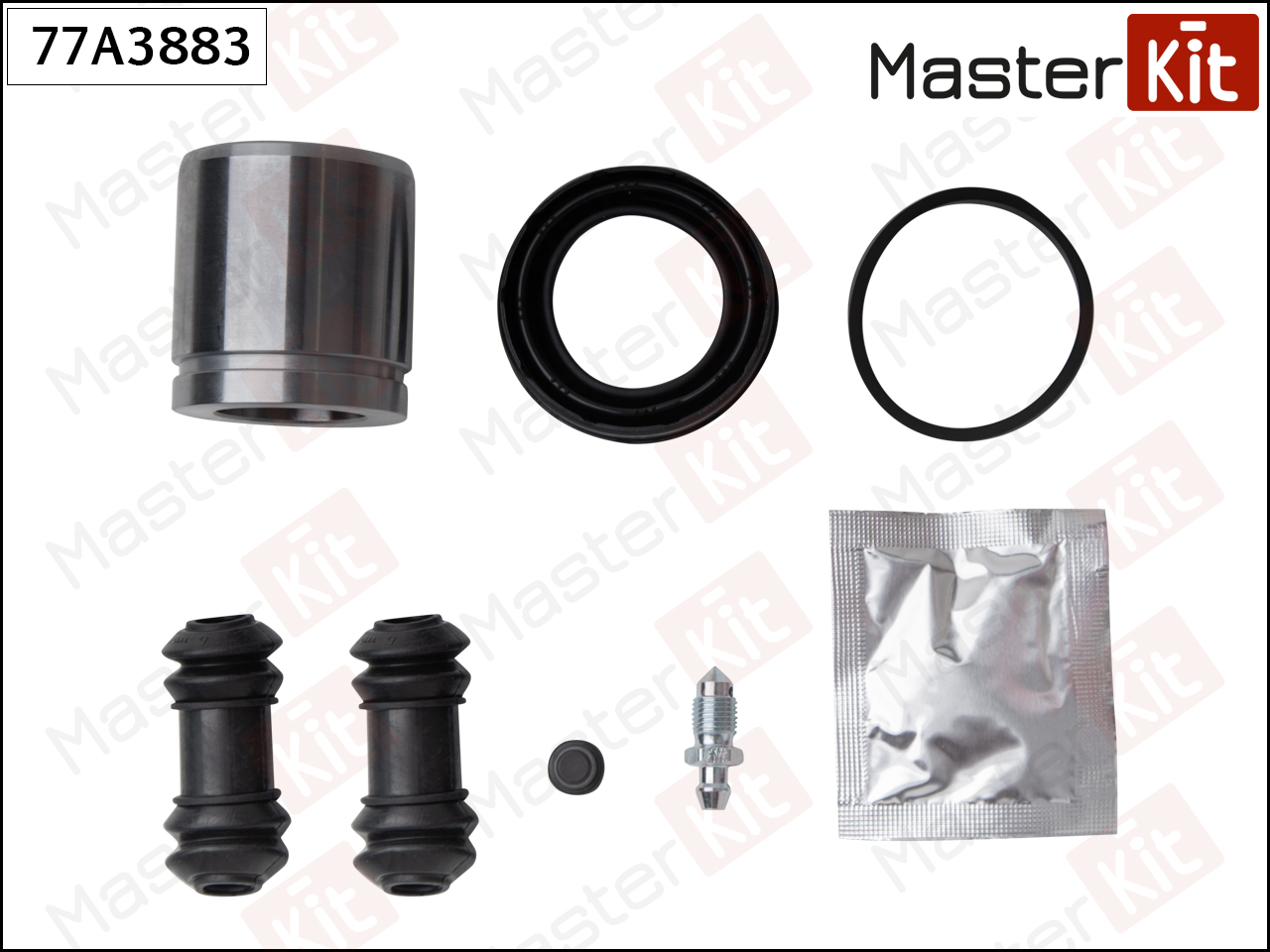 Ремк-т суппорта MASTERKIT + поршень JEEP GRAND CHEROKEE III 01-04->