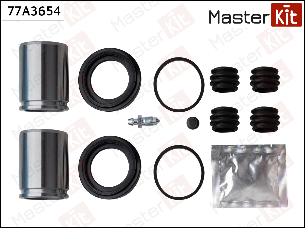 Ремк-т суппорта MASTERKIT + поршень IVECO DAILY III 06-99->05-06