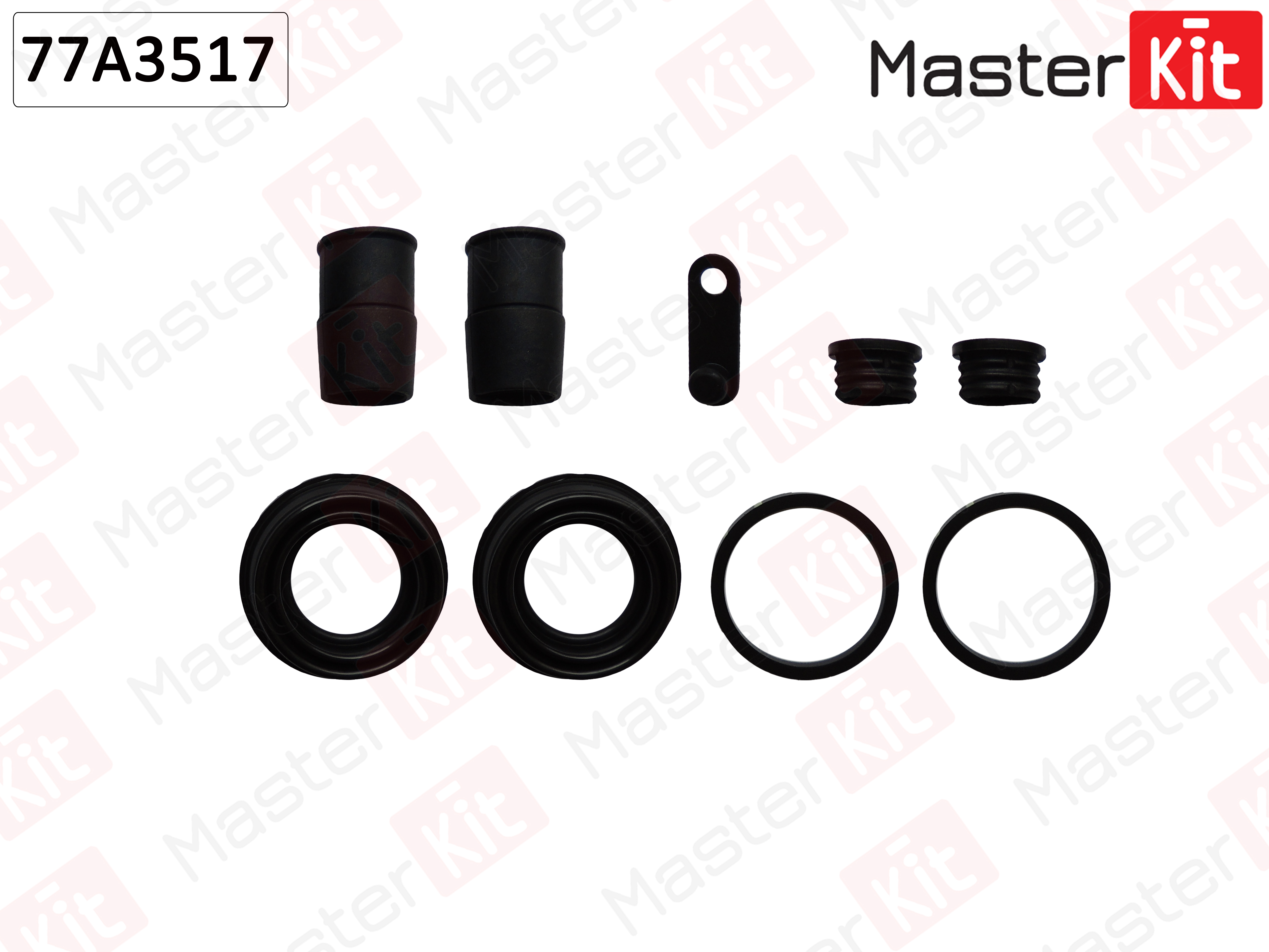 Ремк-т суппорта MASTERKIT передний BMW X5 (F15) 11-12->, AUDI A 6 03-11->