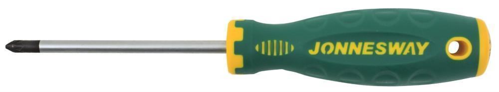 Отвертка крестовая PZ2 6 х 100 x 219 мм anti slip grip Pozidriv JW 