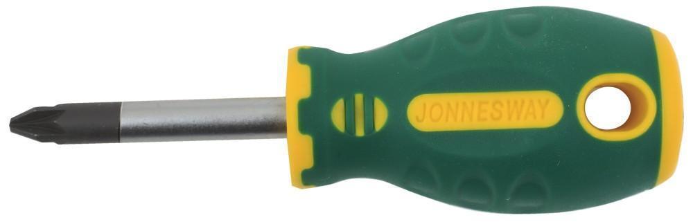 Отвертка крестовая PZ2 6 х 38 x 94 мм anti slip grip Pozidriv JW 