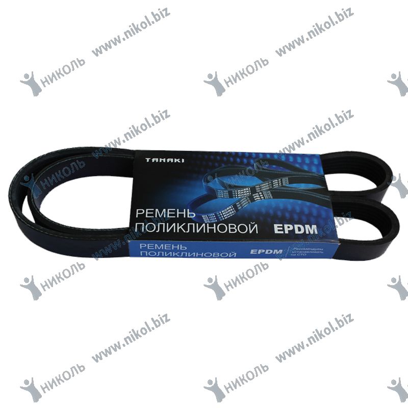 Ремень 6PK1370 TANAKI ГАЗ ЗМЗ-406 с ГУР (EPDM)