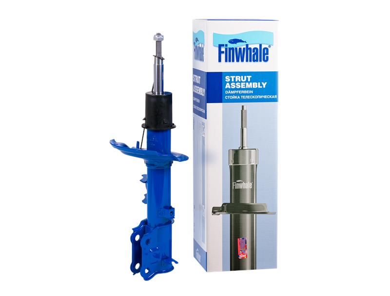 Амортизатор Hyundai Solaris 10-17; Kia Rio 11-17 передний Finwhale газовый левый