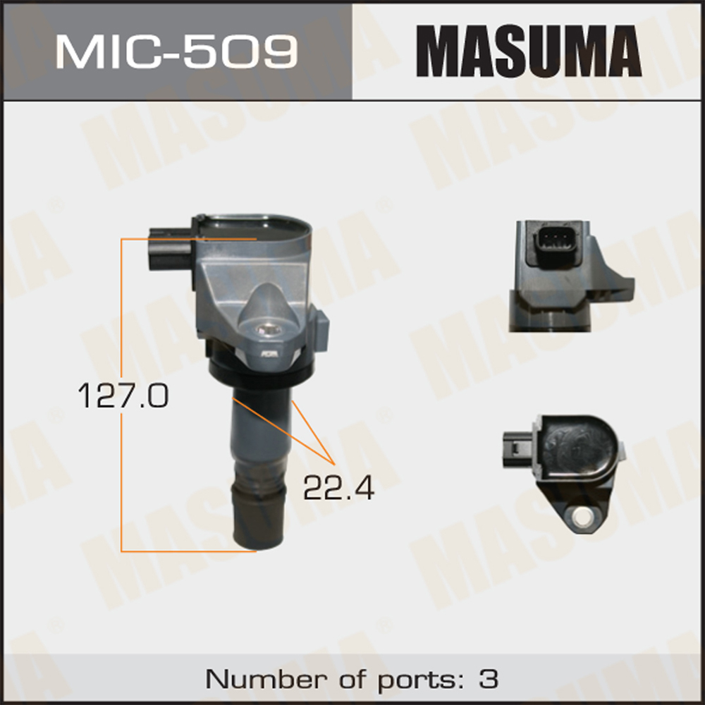 Катушка зажигания Honda Civic (FB) 12- (R18Z), CR-V (RM)11- MASUMA