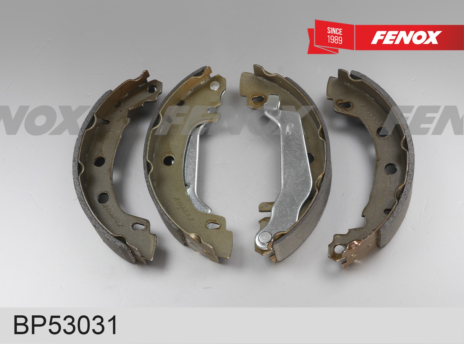 Колодки тормозные Chery Tiggo (T11) 07- барабанные 202,2 x 39 \ FENOX BP53031