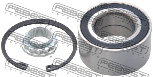Подшипник ступицы BMW X5 E53 1999-2006 [ECE] передний 45x85x41 (ремкомплект) \ DAC45850041A48-KIT FEBEST