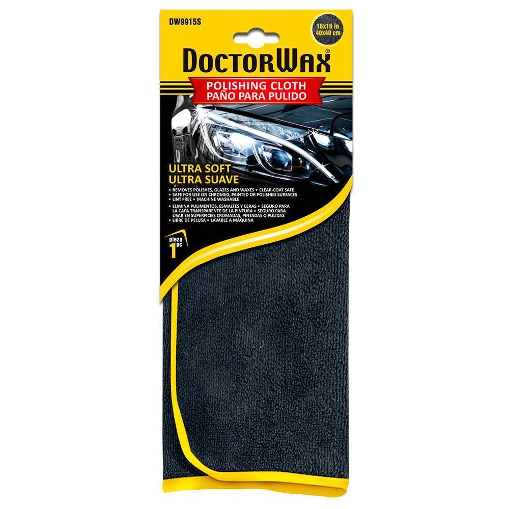 Салфетка Doctor Wax микрофибра для очистки и полировки 40 х 40 см DW9915s