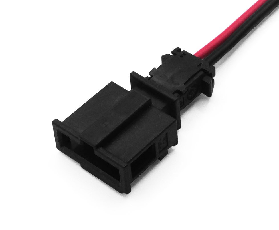 Разъем 3B0972712 (2pin) 2 контакта плафона освещения номерного знака для Volkswagen с проводом