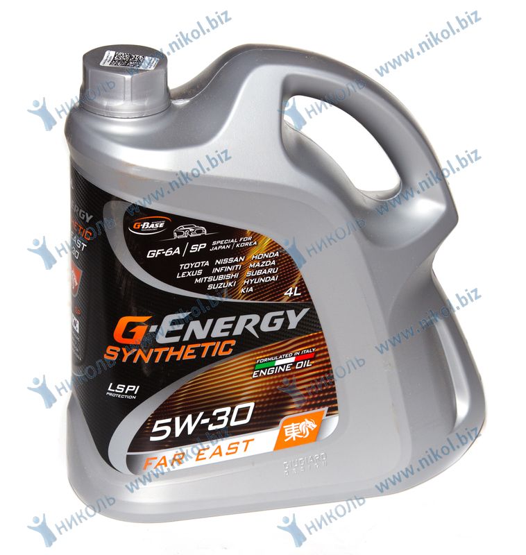Масло G-Energy Synthetic Far East 5W30 SP/SN (4л) с