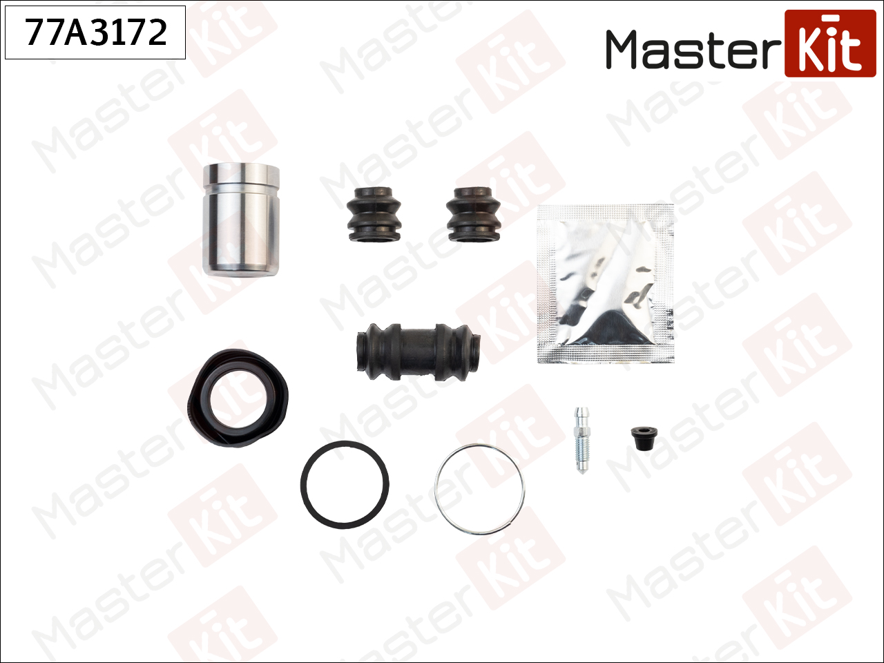 Ремк-т суппорта MASTERKIT +поршень TOYOTA CELICA (ZZT23-230-231_) 11-99->