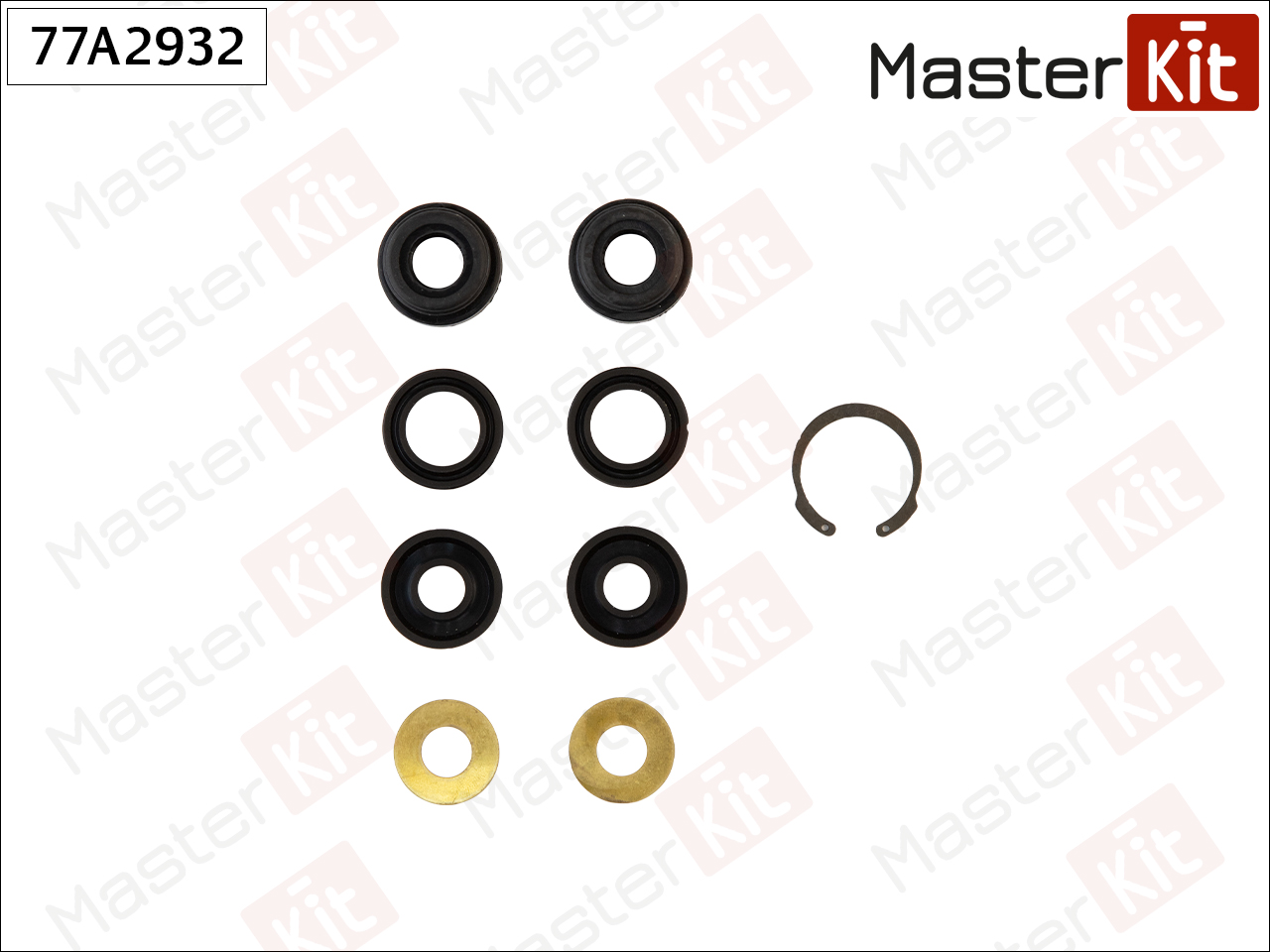 Ремк-т MASTERKIT Ремкомплект главного тормозного цилиндра NISSAN PATROL Y60 01-85->