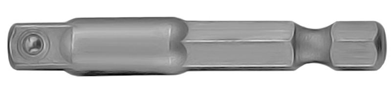 Переходник для дрели 1/4" L= 50 мм JW 