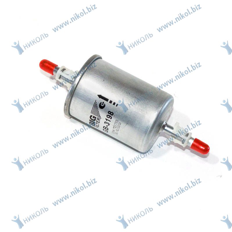 Фильтр топл ВАЗ инж хомут BIG* GB-320(GB-3198) в инд уп