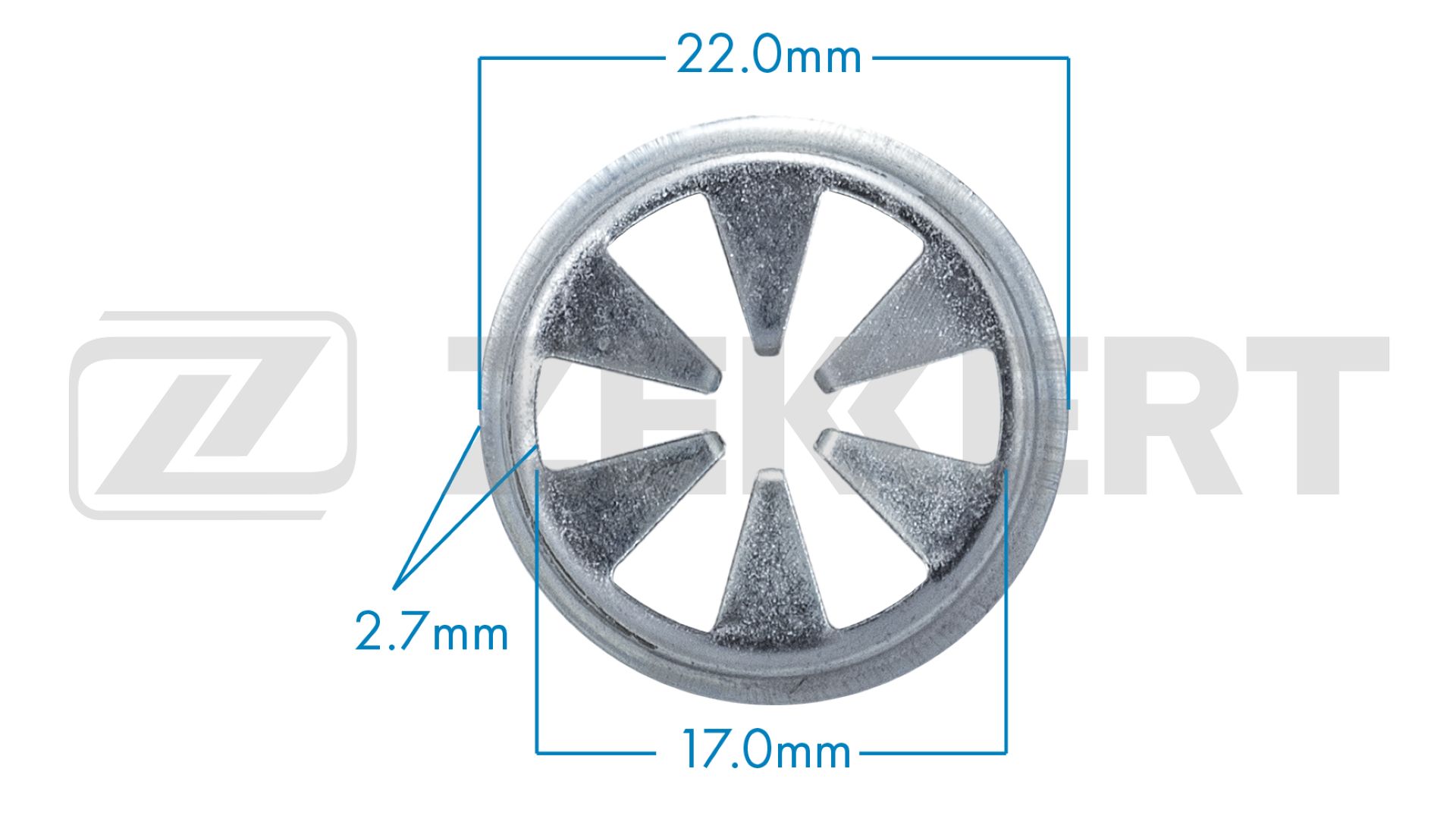 Клипса крепёжная Ford VAG (миним. кол-во заказа 10 шт)