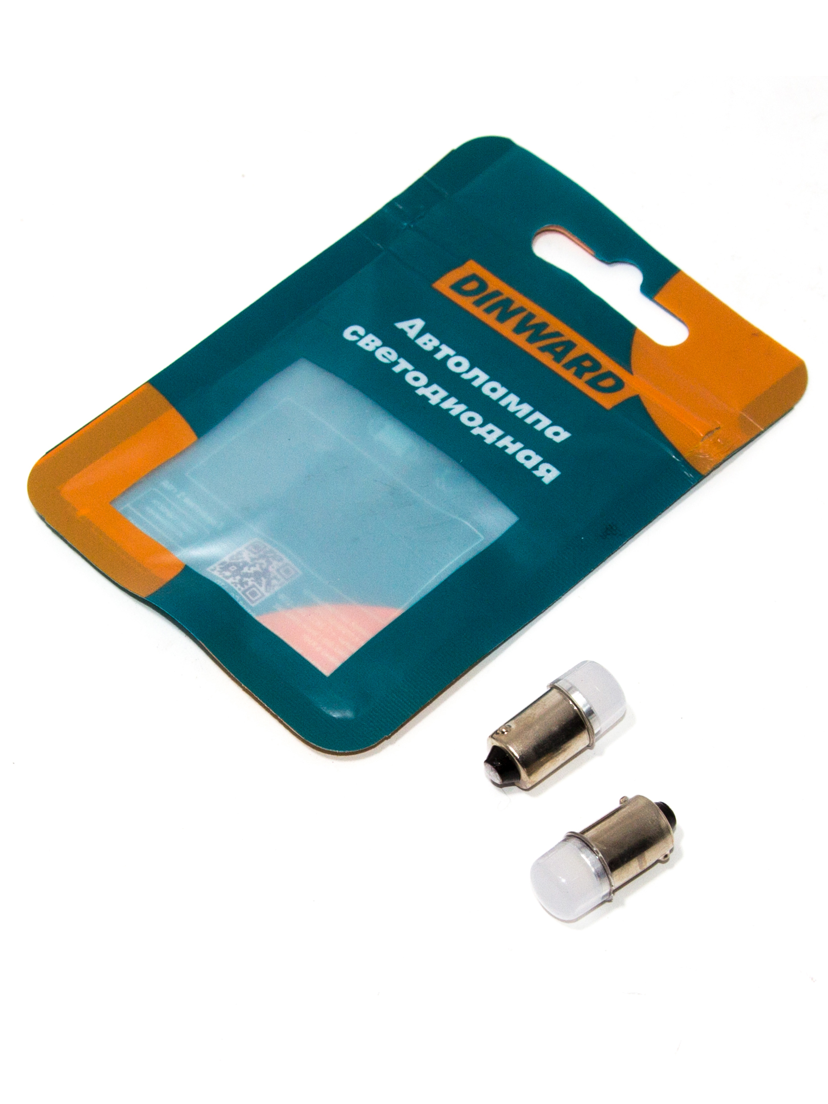 Лампа светодиод 12-4 (габарит) белая 2SMD (2835) 3 СHIP PH MT DINWARD BA9s (к-т=2шт)