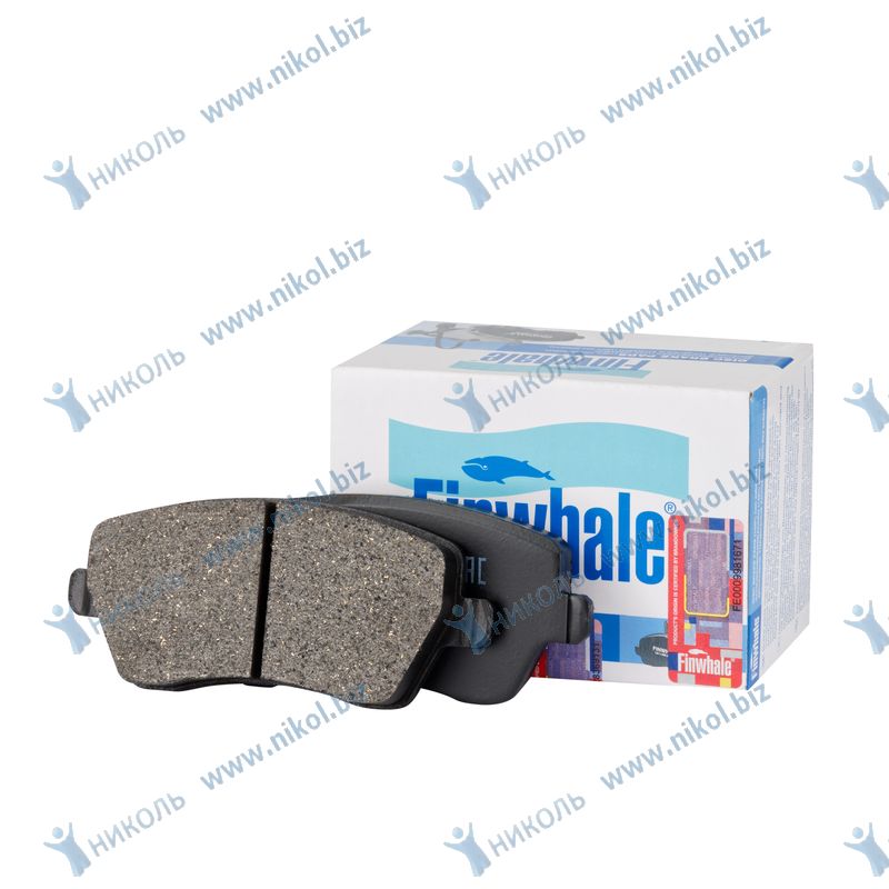 Колодка торм. перед. Renault Logan, Duster, Largus, Vesta, Sandero FINWHALE 410608481R