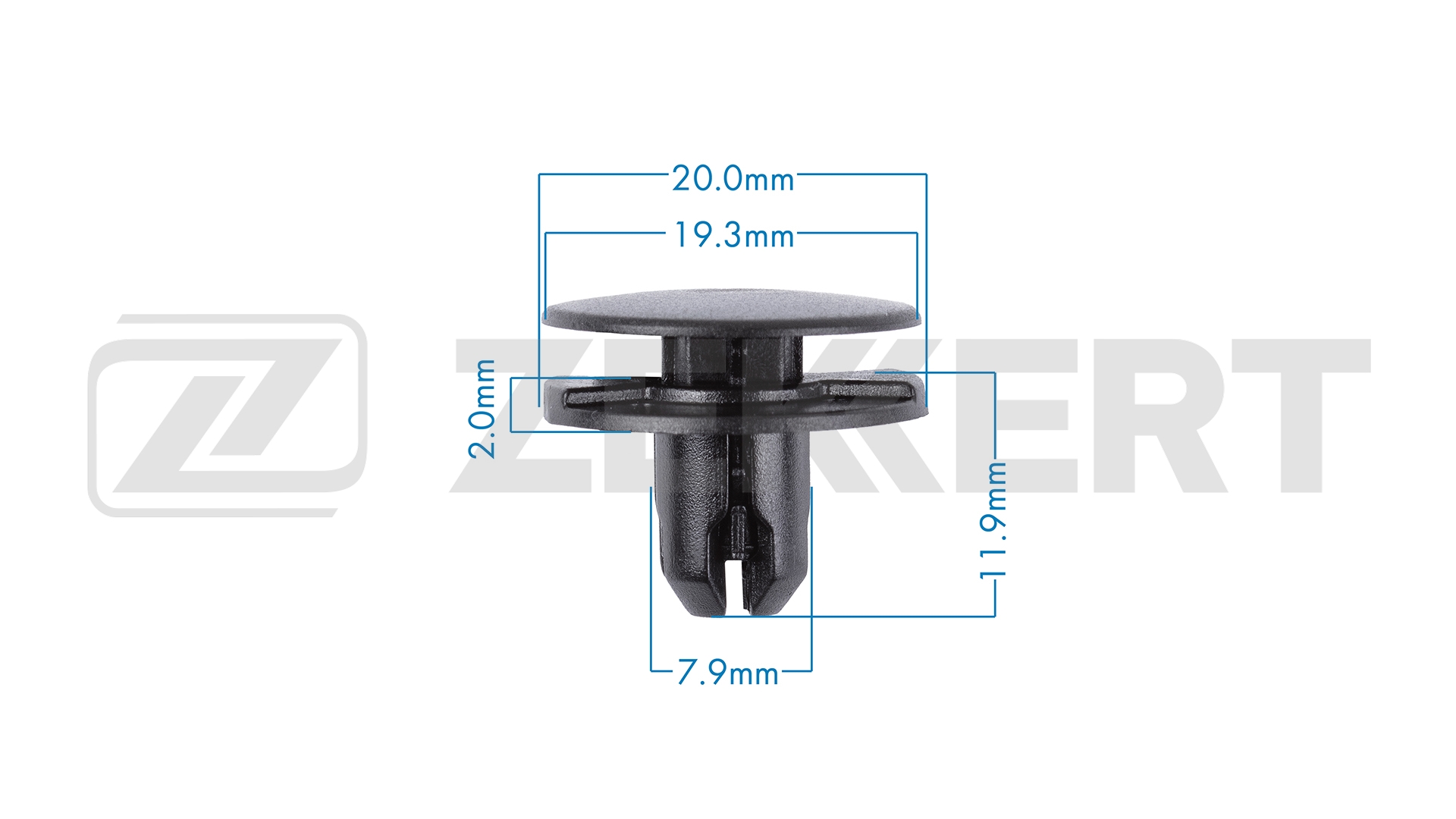 Клипса крепёжная Honda (миним. кол-во заказа 10 шт)