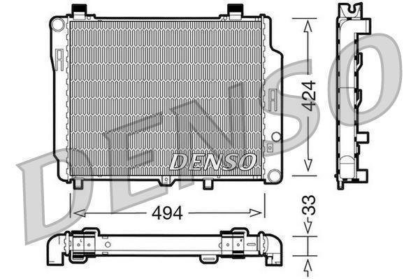 Радиатор DENSO