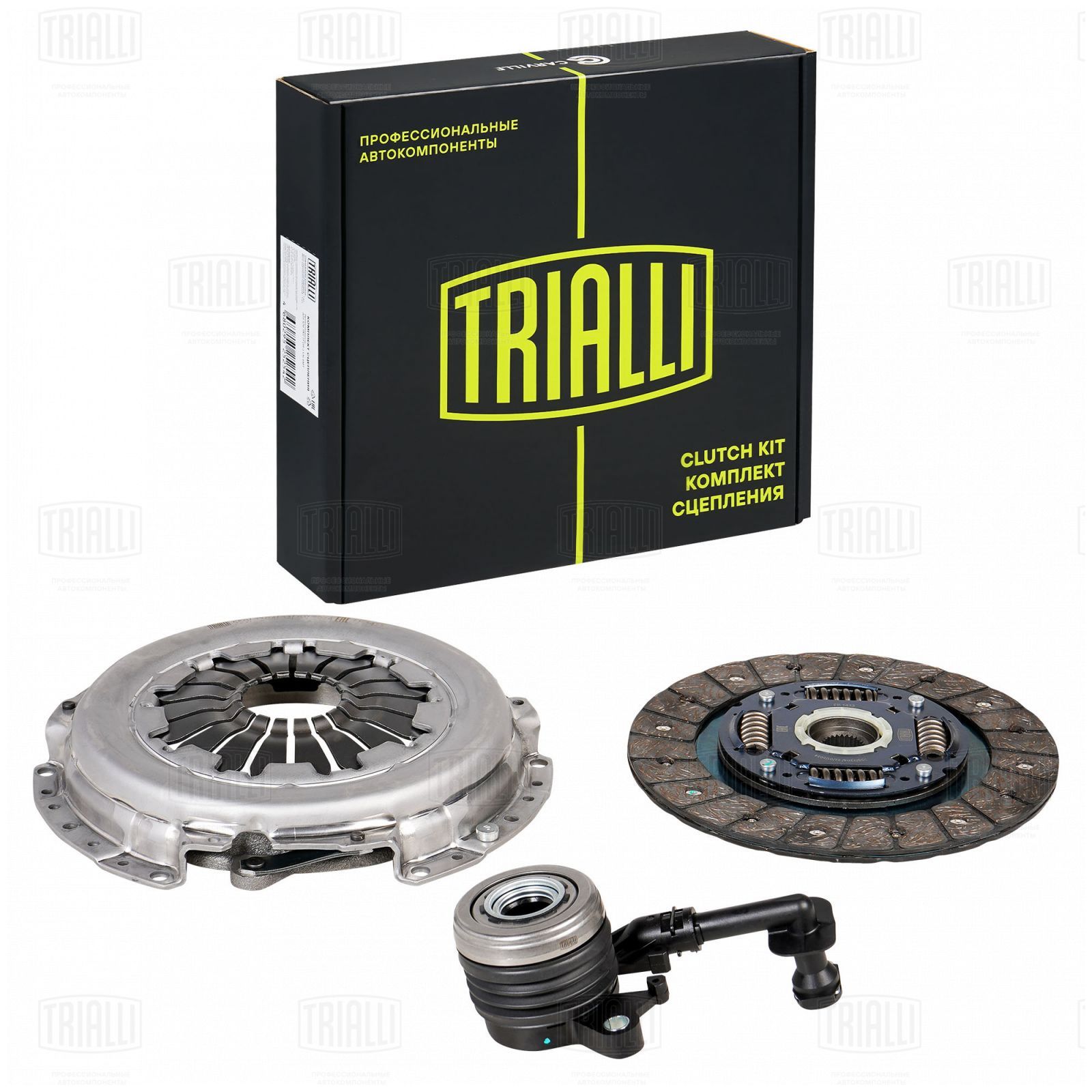 Сцепление Nissan Qashqai 06-; Renault Logan II 12- 1.6i (с гидр. муфт) Trialli
