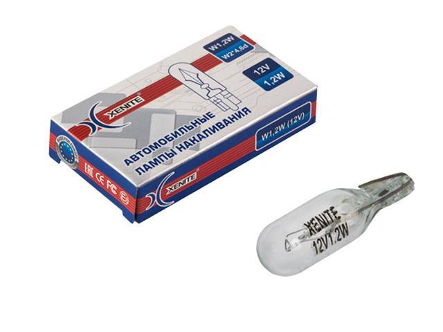Лампа 12 В 1,2 Вт W2x4.6d 10 шт. Xenite 1007165