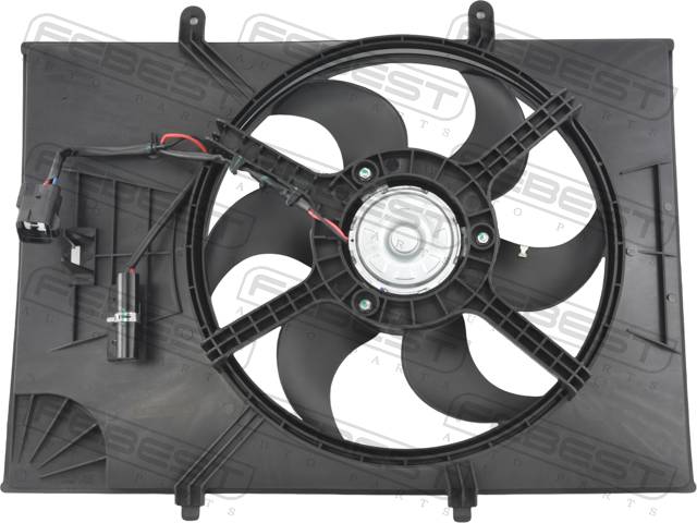 Вентилятор системы охлаждения двигателя в сборе (с резистором) GREAT WALL HOVER H5 2010-2017