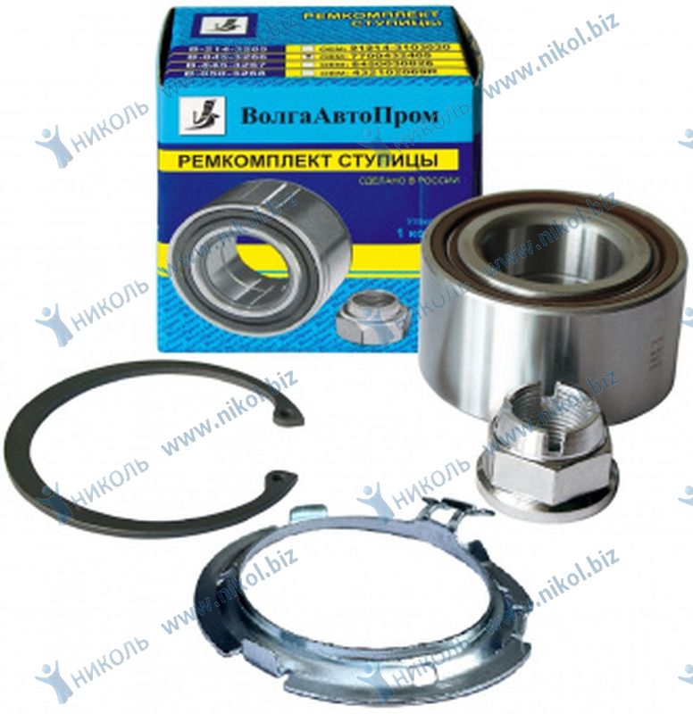Подшипник ступицы 2180 LADA Vesta, X-Ray, Largus передней c ABS (рем. к-т) ВолгаАвтоПром 8200041082