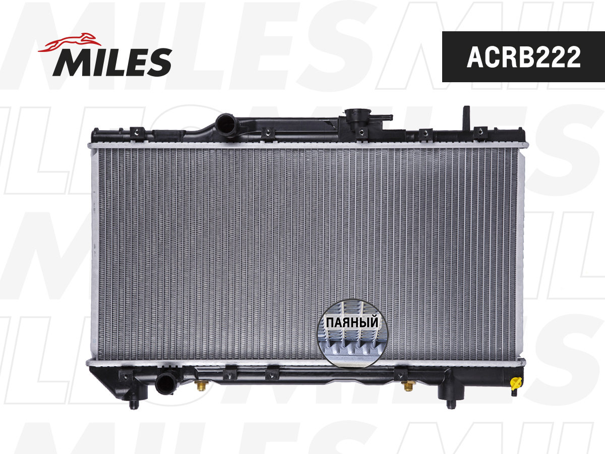 Радиатор MILES TOYOTA CARINA E 1.6/1.8 93-98