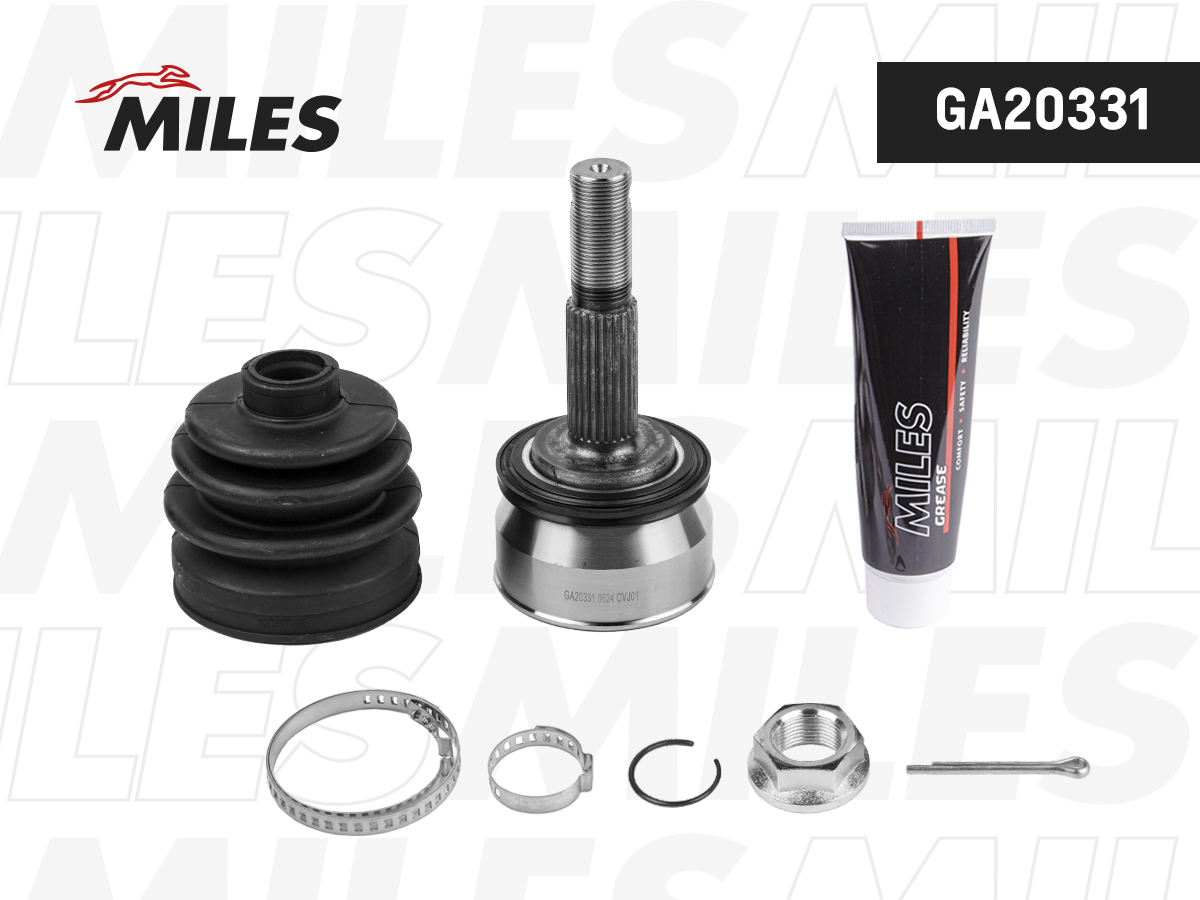 ШРУС MILES ШРУС NISSAN SUNNY 1.3-1.7D 86-91 нар.