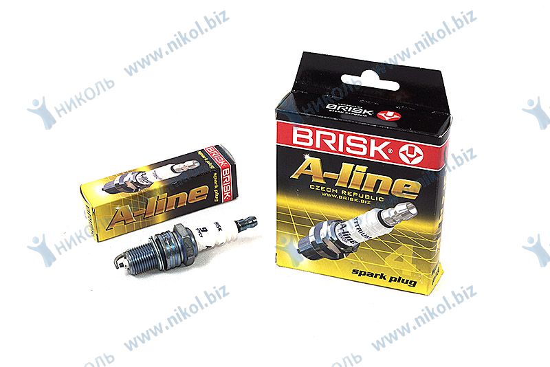Свеча BRISK A-Line №9 Hyundai,Toyota (к-т=4шт)