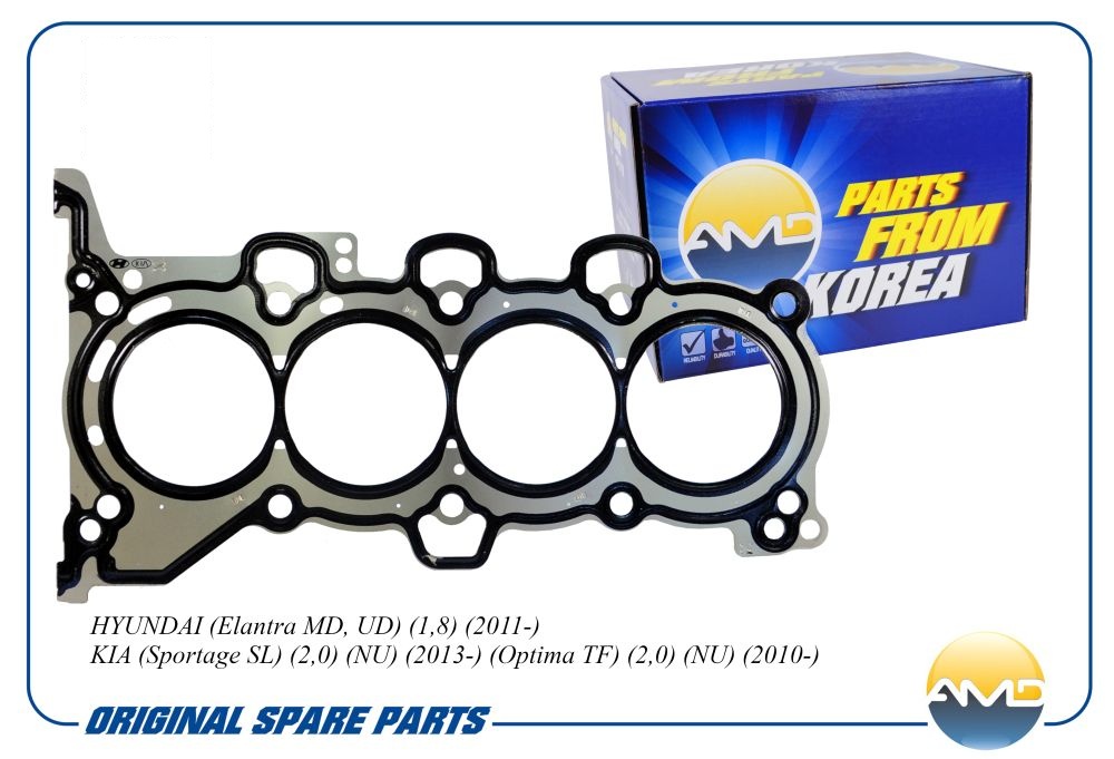 Прокладка ГБЦ Hyundai I30, I40, Elantra 11-, Kia Optima 11- 2.0 / AMD AMDHBC29