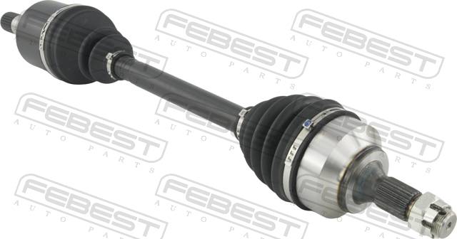 Привод передний левый 24x670x25 CITROEN C4 (B7) DS4