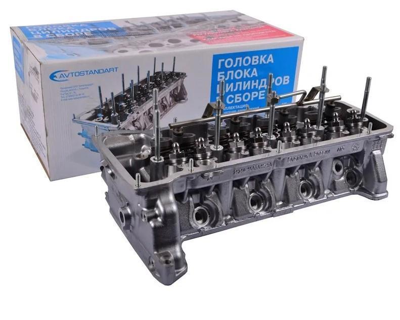 Головка блока для а/м ВАЗ 21214 в сборе с/образца без рампы и гидрокомпенсаторов без датчика Avtostandart 21214-100301289