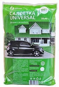 Салфетка Grass микрофибра Universal 35 х 40 см 10 шт.