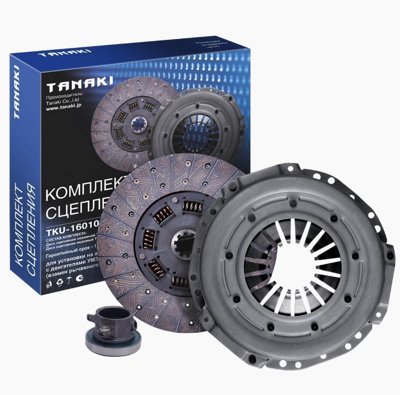 Сцепление в сборе УАЗ 4 ступени с подшипником (3151-40-1601180) Tanaki