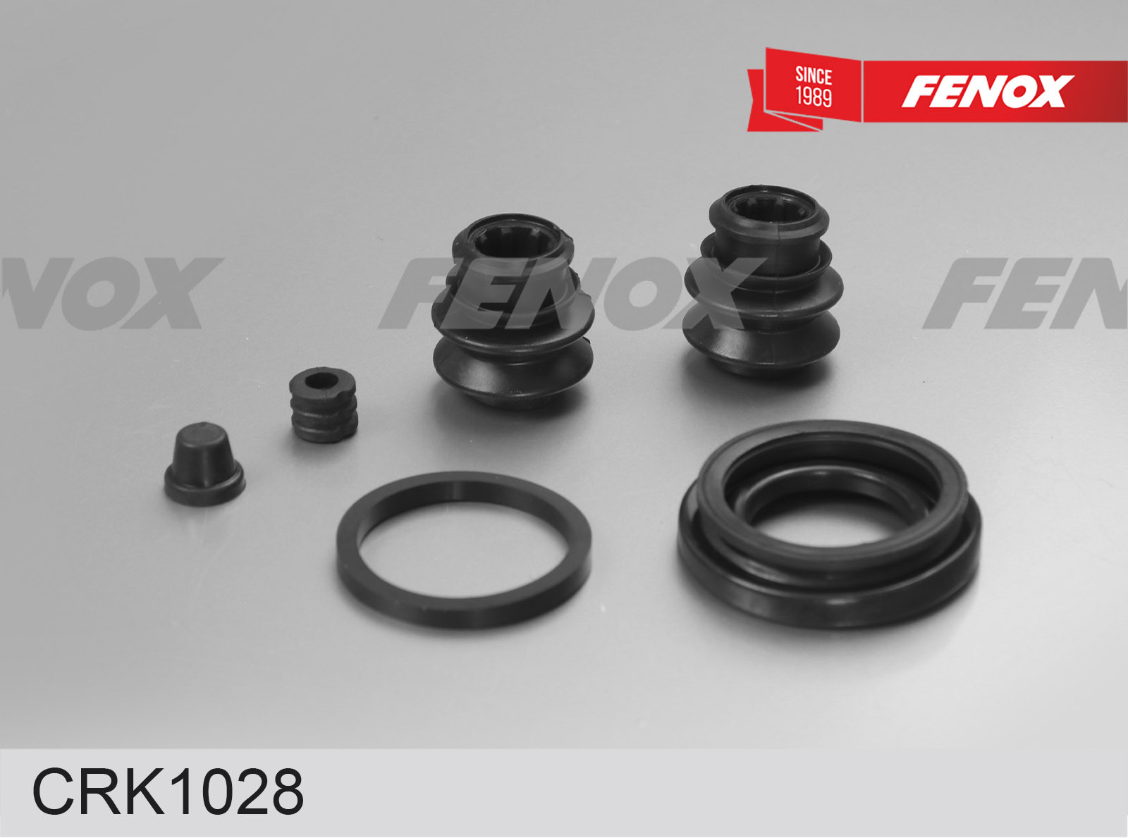 Ремкомплект суппорта Kia Rio II 05-, Cerato 09-; Hyundai Accent III 05- заднего (D31mm, суппорт kasco) \ FENOX CRK1028