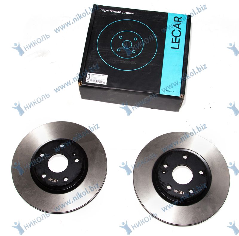 Диск тормозной Geely Coolray SX11 (20-) перед LECAR 4048046700 (крат_уп_2шт)