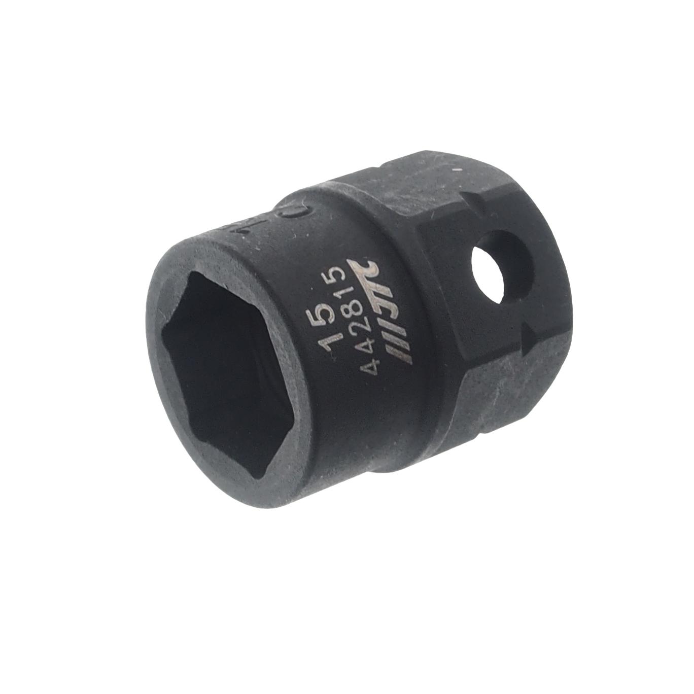 Головка торцевая ударная мини 6 гр. 1/2" х 15 мм L=28 мм JTC-442815 