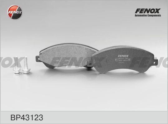 Колодки тормозные Ford Transit 06-14 (FWD) передние \ FENOX BP43123