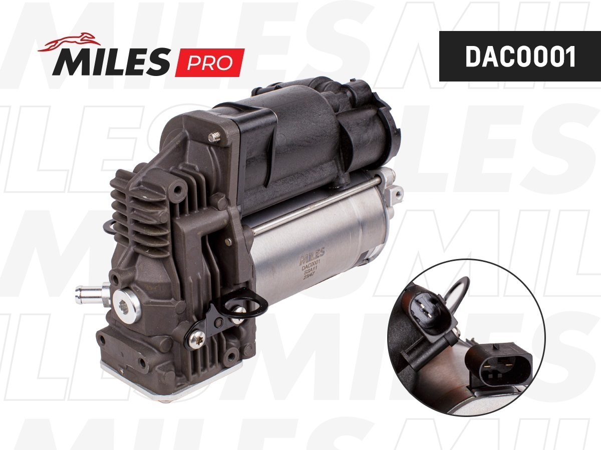 Компрессор пневмоподвески MILES 07-12 Mercedes-Benz GL-CLass (X164), 05-11 ML-Class (W164) / ARNOTT P2