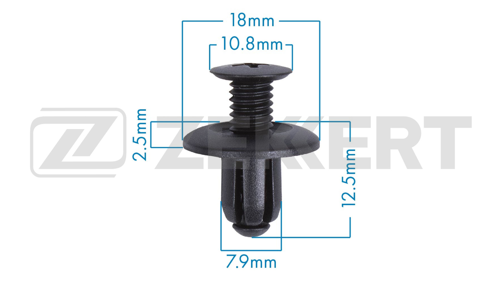 Клипса крепёжная Hyundai Kia (миним. кол-во заказа 10 шт)