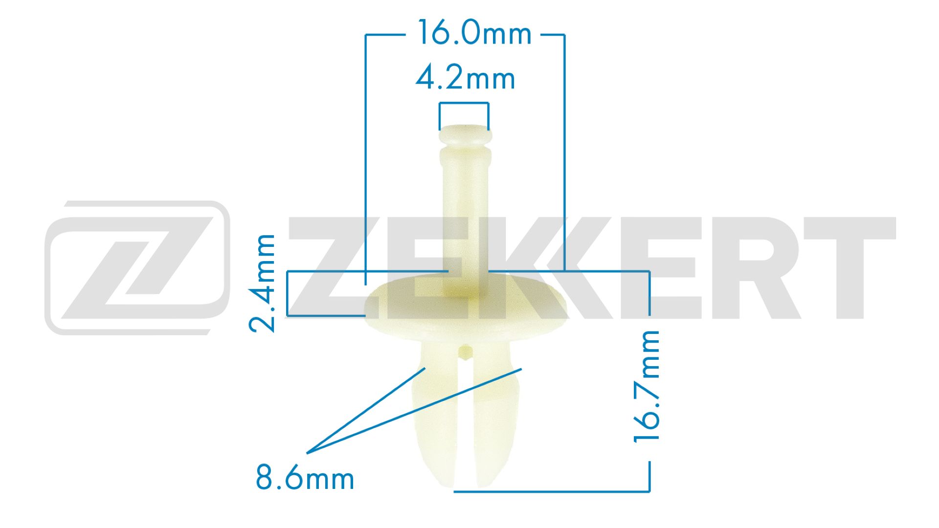 Клипса Zekkert VAG