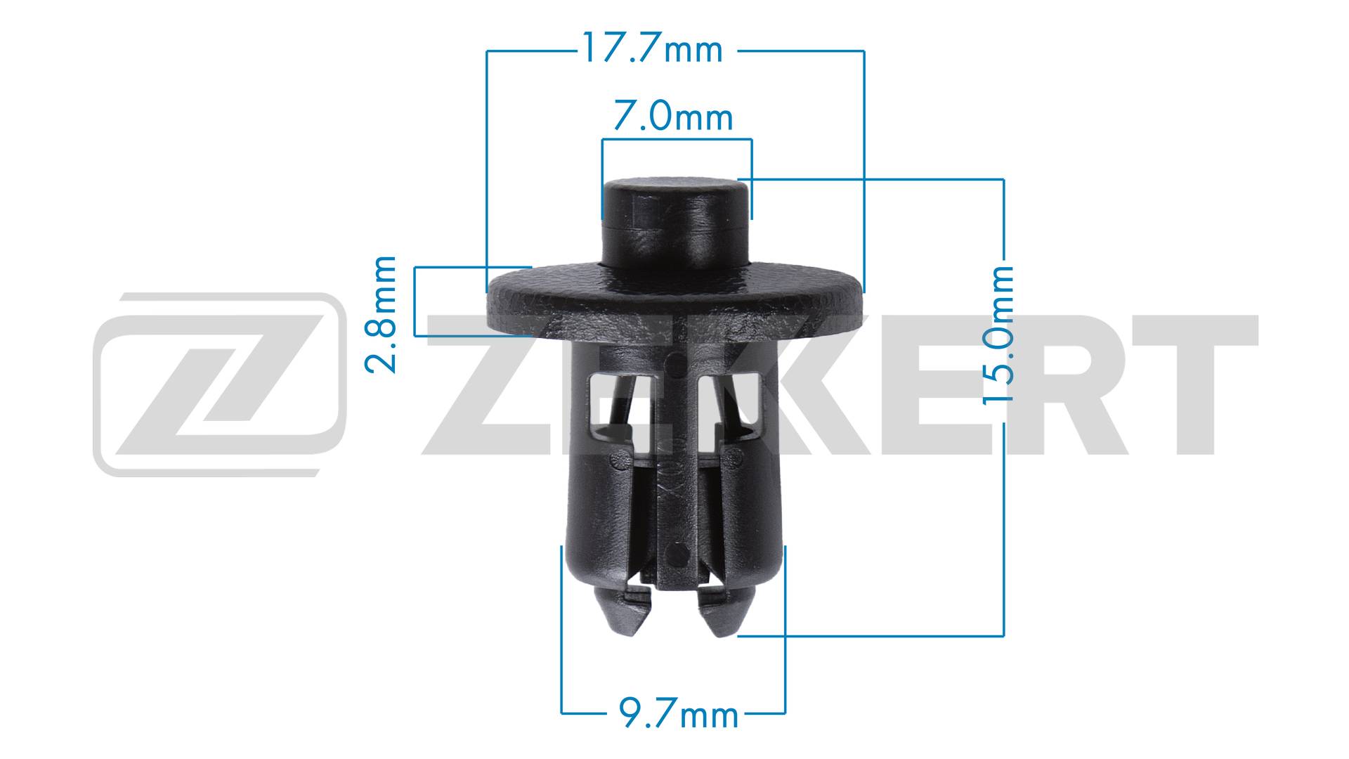 Клипса крепёжная Toyota (миним. кол-во заказа 10 шт.)