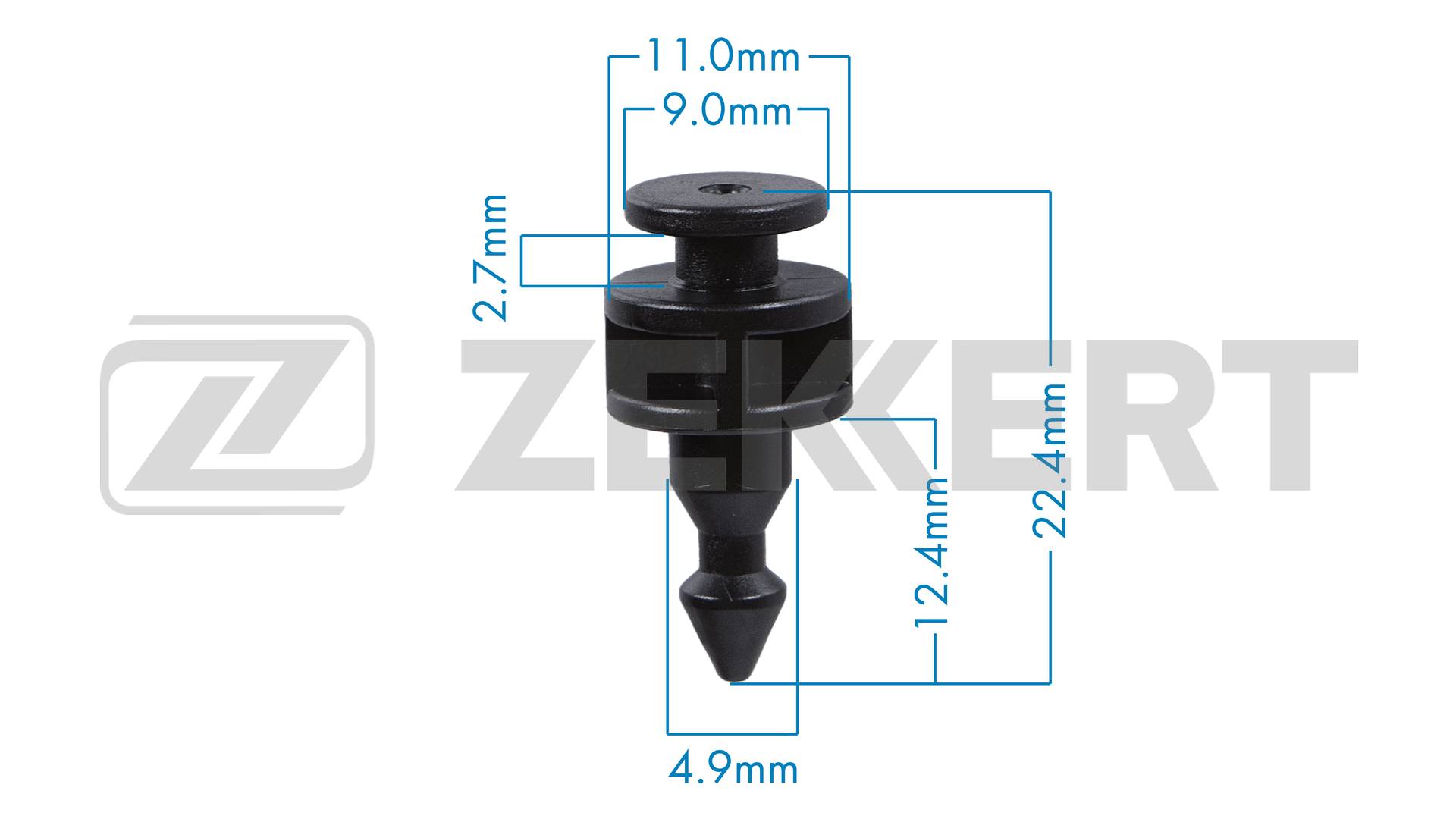 Клипса крепёжная VAG (миним. кол-во заказа 10 шт.)